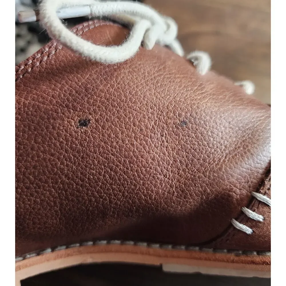 Ahnu Emery Oxford Leather & Suede Preppy Size 8